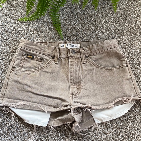 lee jean shorts